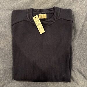 J. Crew Men's Heritage Cotton Crewneck Sweater - Size Small